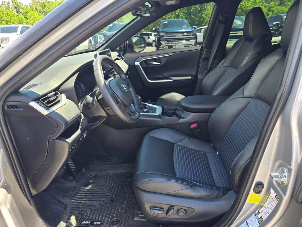 2021 Magnetic Gray Metallic/Midnight Black Metallic Toyota RAV4 Hybrid XSE AWD SUV