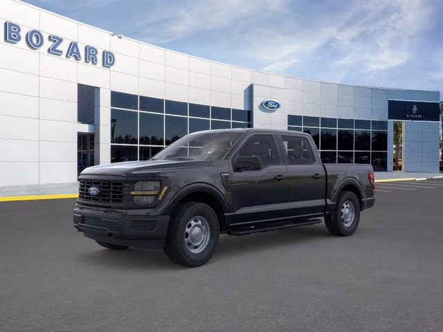 2024 Agate Black Metallic Ford F-150 XL 4X4 Truck