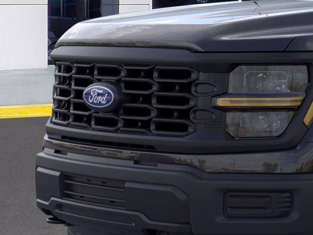 2024 Agate Black Metallic Ford F-150 XL 4X4 Truck