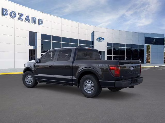 2024 Agate Black Metallic Ford F-150 XL 4X4 Truck