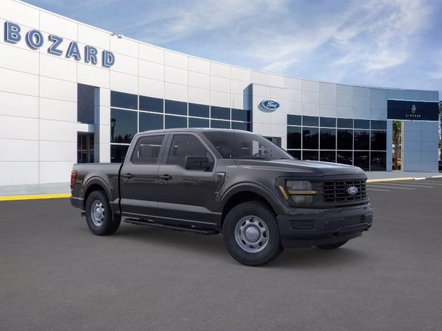 2024 Agate Black Metallic Ford F-150 XL 4X4 Truck
