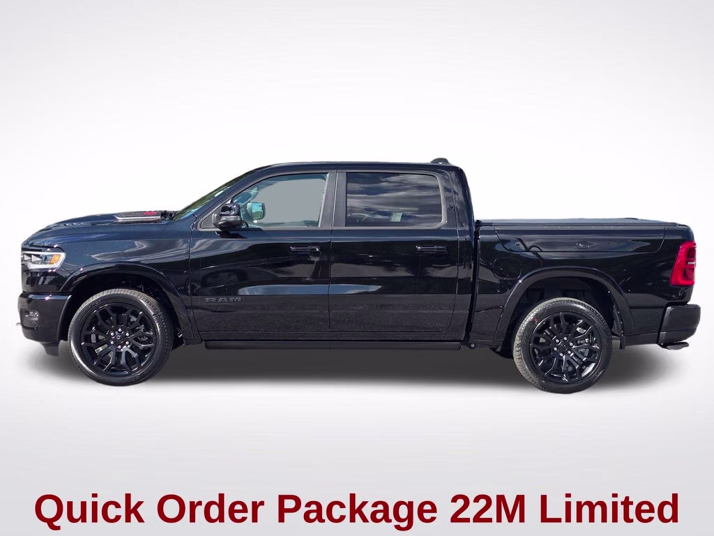 2026 Diamond Black Crystal Pearlcoat Ram 1500 Limited 4X4 Truck