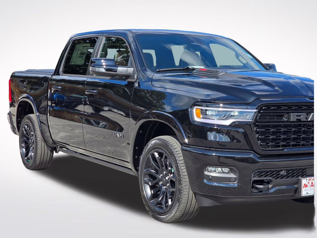 2026 Diamond Black Crystal Pearlcoat Ram 1500 Limited 4X4 Truck