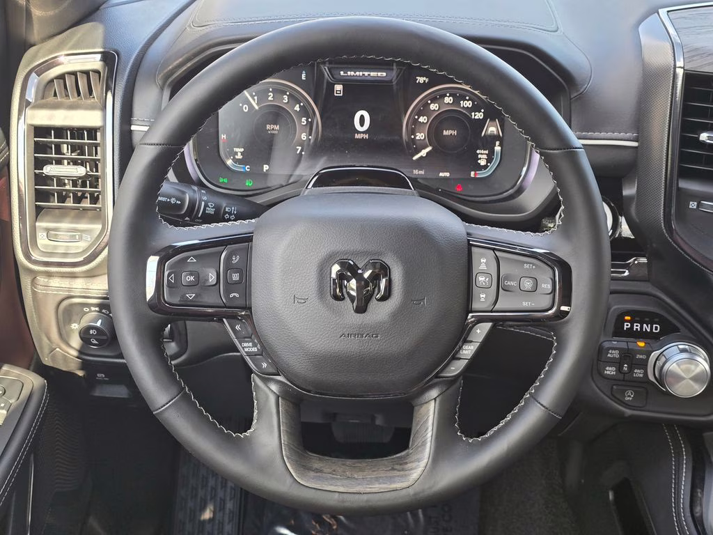 2026 Diamond Black Crystal Pearlcoat Ram 1500 Limited 4X4 Truck