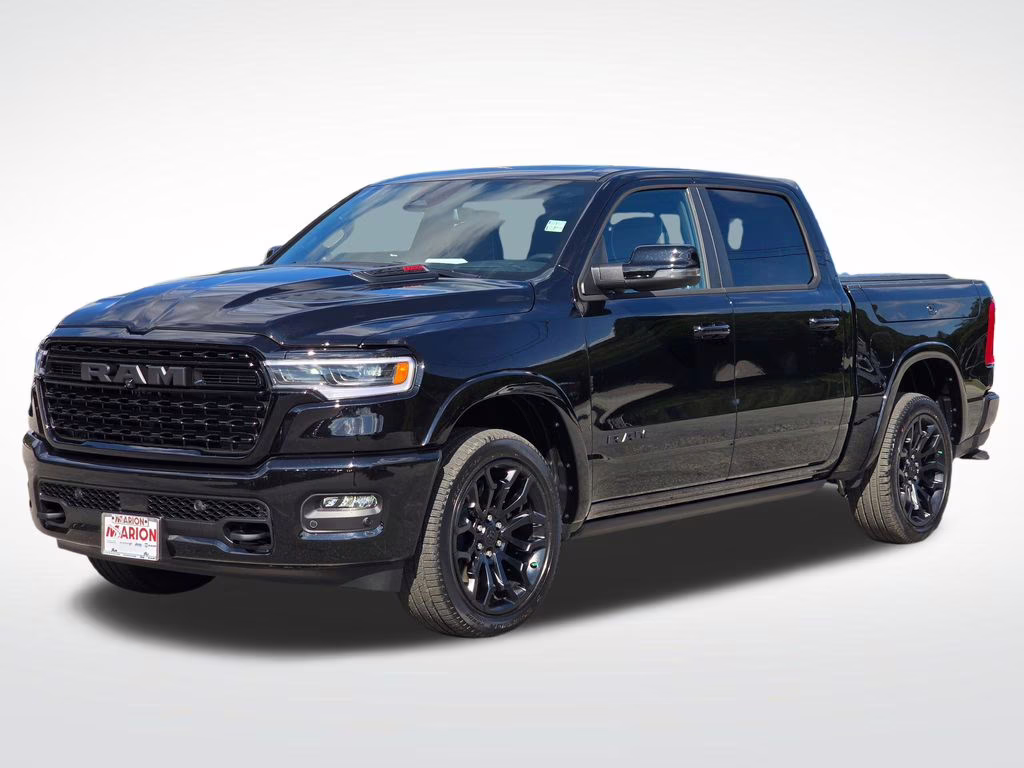 2026 Diamond Black Crystal Pearlcoat Ram 1500 Limited 4X4 Truck