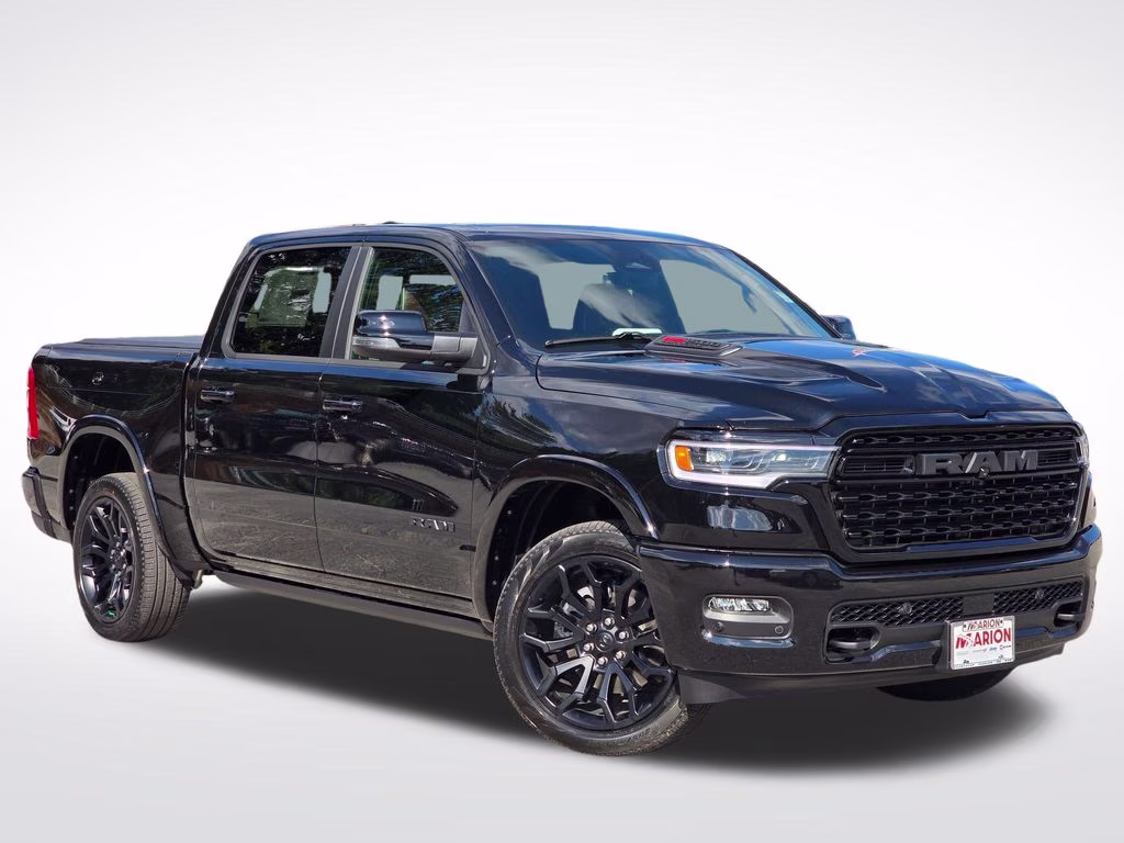 2026 Diamond Black Crystal Pearlcoat Ram 1500 Limited 4X4 Truck