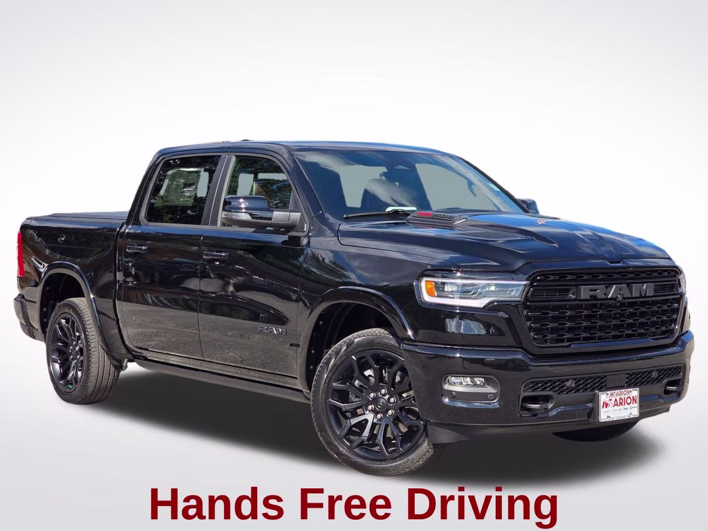 2026 Diamond Black Crystal Pearlcoat Ram 1500 Limited 4X4 Truck