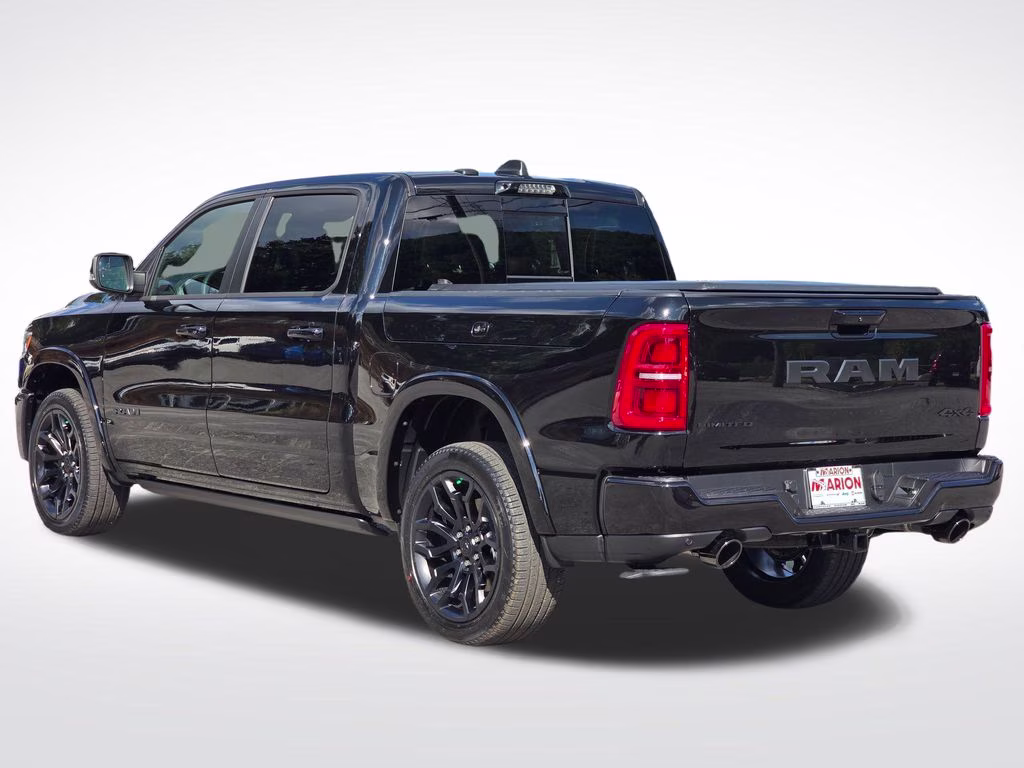 2026 Diamond Black Crystal Pearlcoat Ram 1500 Limited 4X4 Truck