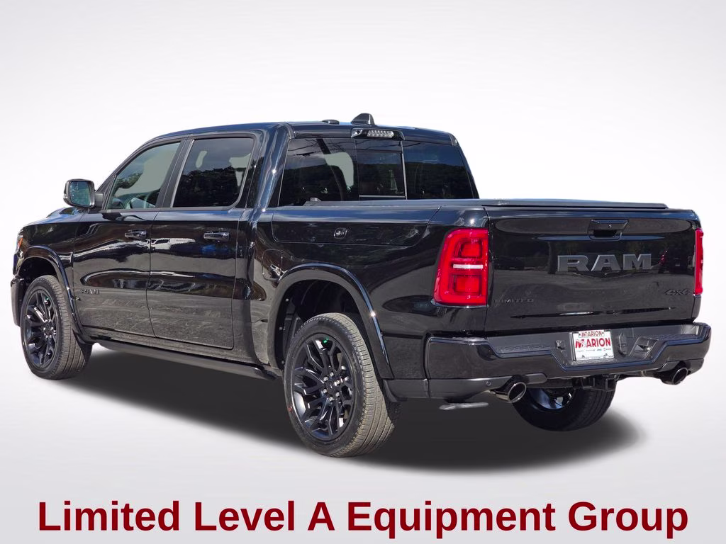 2026 Diamond Black Crystal Pearlcoat Ram 1500 Limited 4X4 Truck