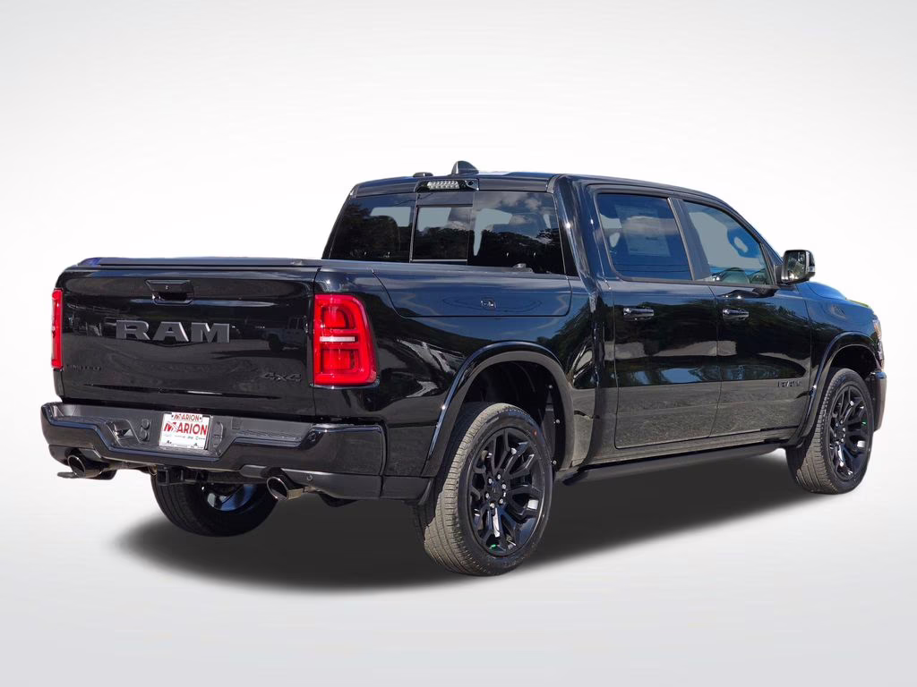 2026 Diamond Black Crystal Pearlcoat Ram 1500 Limited 4X4 Truck