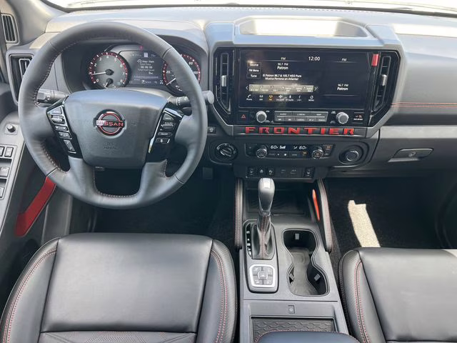 2026 Glacier White Nissan Frontier PRO-4X 4X4 Truck