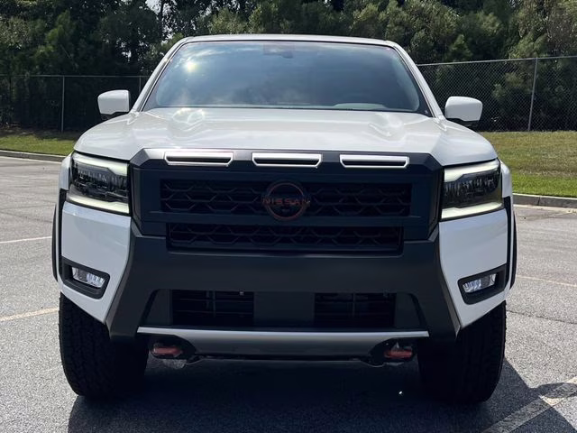 2026 Glacier White Nissan Frontier PRO-4X 4X4 Truck