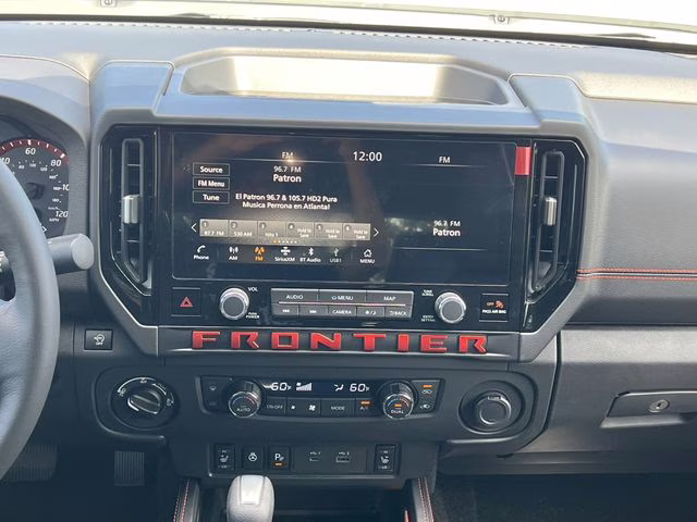 2026 Glacier White Nissan Frontier PRO-4X 4X4 Truck