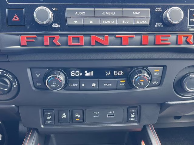 2026 Glacier White Nissan Frontier PRO-4X 4X4 Truck