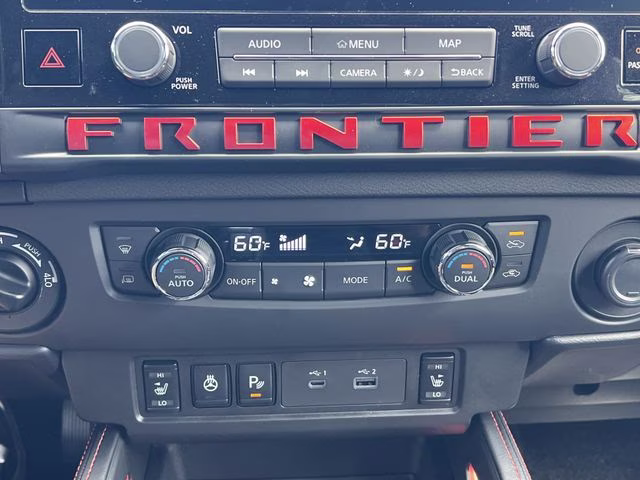 2026 Glacier White Nissan Frontier PRO-4X 4X4 Truck