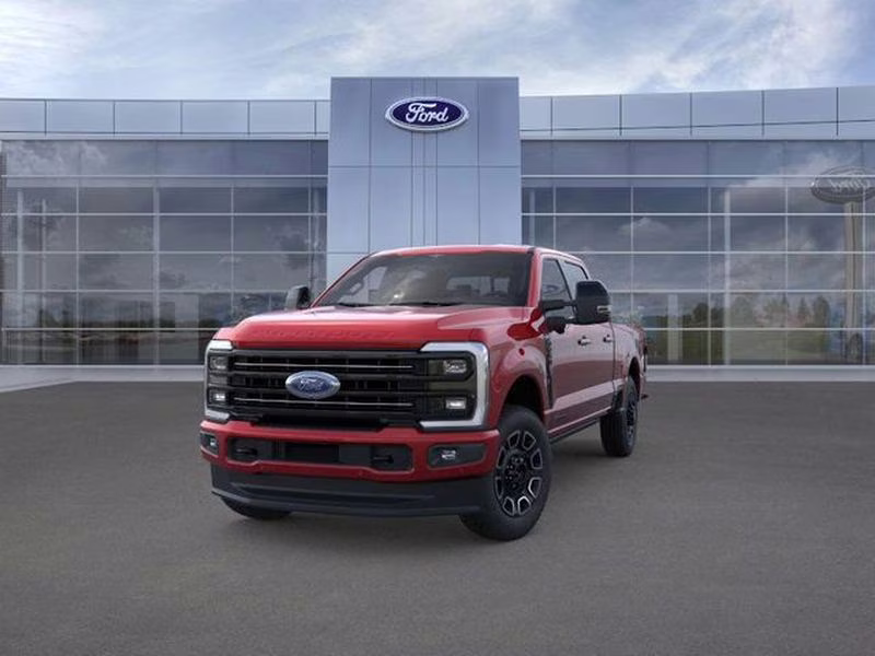 2026 Ruby Red Metallic Tinted Clearcoat Ford Super Duty F-250 SRW Platinum 4X4 Truck