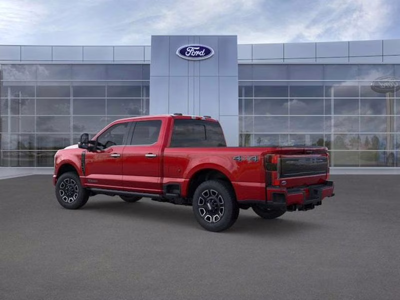 2026 Ruby Red Metallic Tinted Clearcoat Ford Super Duty F-250 SRW Platinum 4X4 Truck