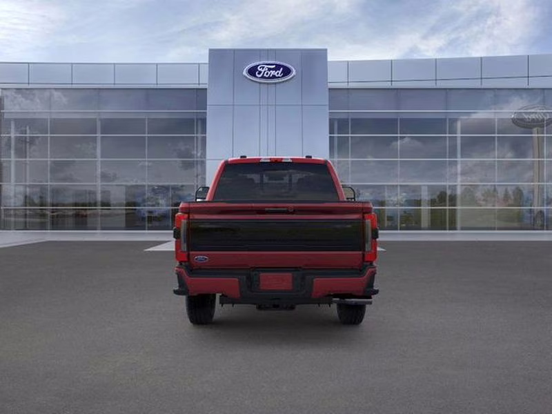 2026 Ruby Red Metallic Tinted Clearcoat Ford Super Duty F-250 SRW Platinum 4X4 Truck