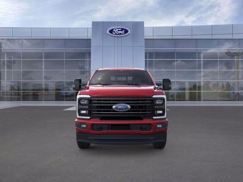 2026 Ruby Red Metallic Tinted Clearcoat Ford Super Duty F-250 SRW Platinum 4X4 Truck