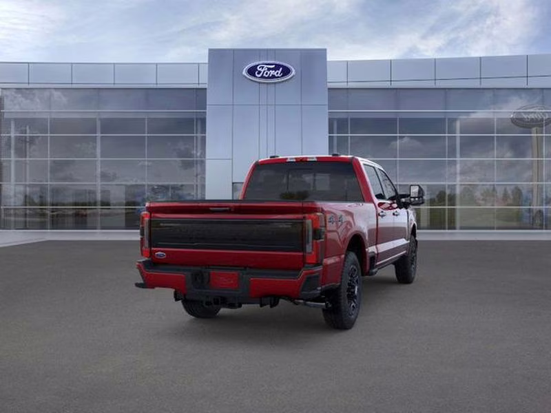 2026 Ruby Red Metallic Tinted Clearcoat Ford Super Duty F-250 SRW Platinum 4X4 Truck