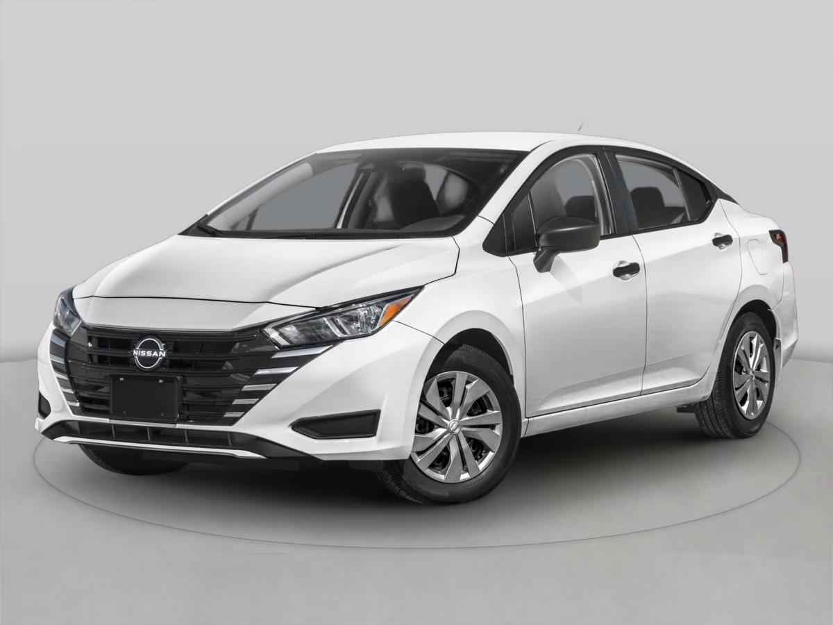 2025 Fresh Powder Nissan Versa 1.6 S FWD Sedan