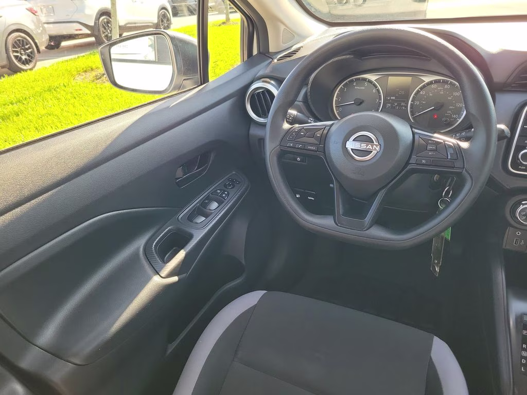 2025 Fresh Powder Nissan Versa 1.6 S FWD Sedan