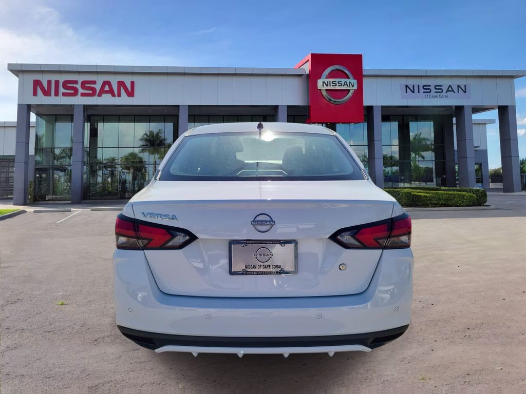2025 Fresh Powder Nissan Versa 1.6 S FWD Sedan