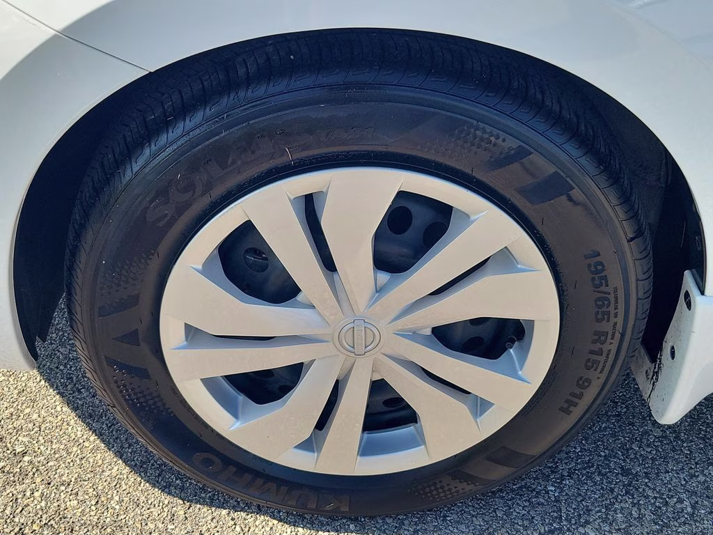 2025 Fresh Powder Nissan Versa 1.6 S FWD Sedan
