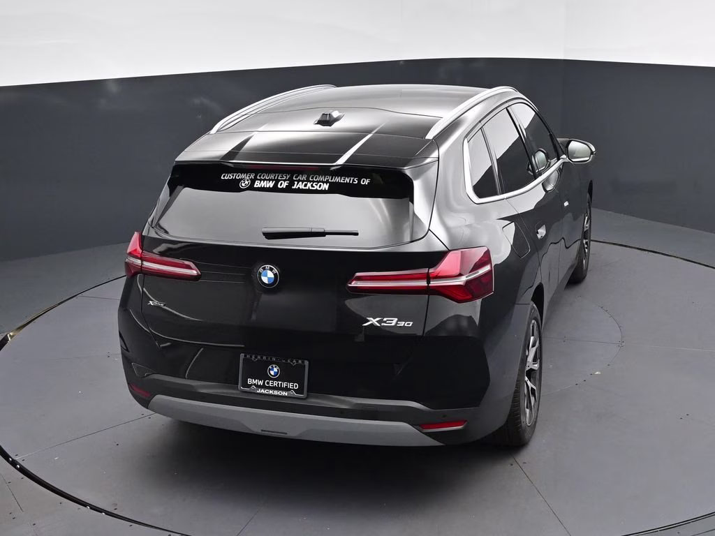 2026 Black Sapphire Metallic BMW X3 30 xDrive AWD SUV