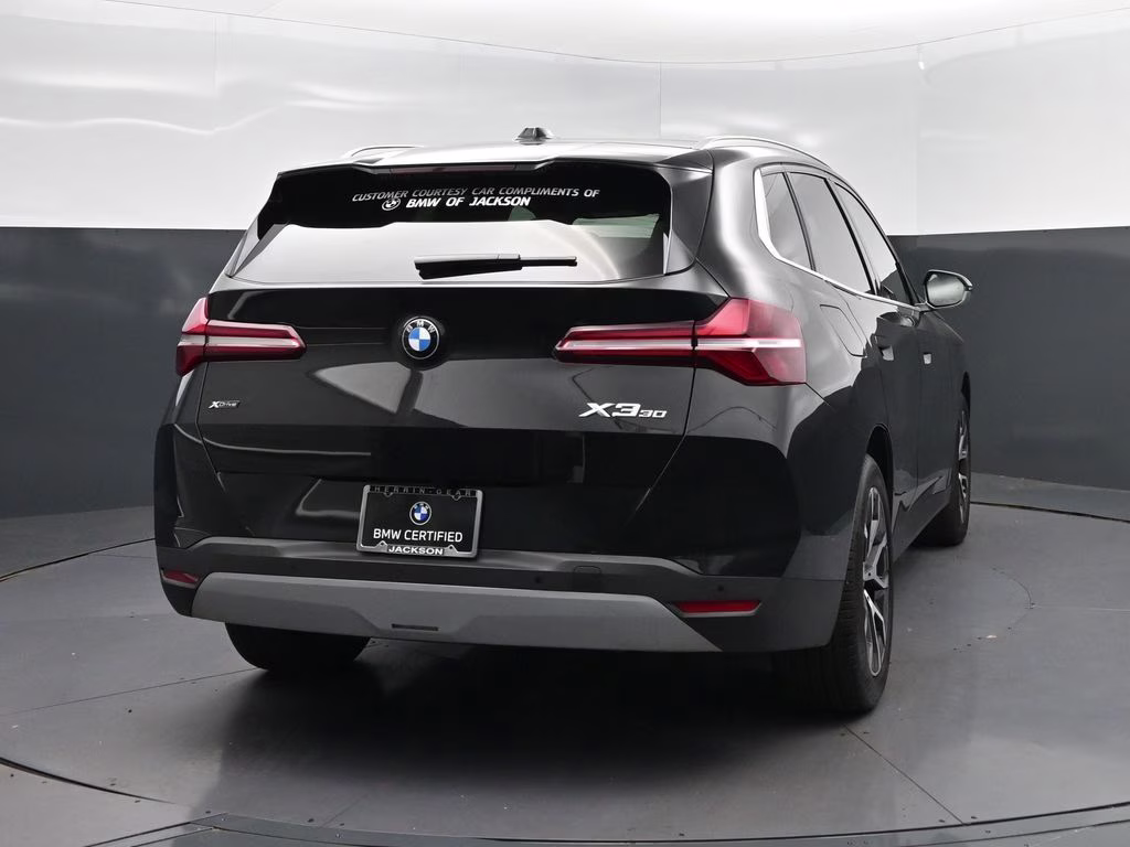 2026 Black Sapphire Metallic BMW X3 30 xDrive AWD SUV