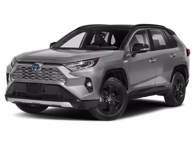 2021 Gray Toyota RAV4 Hybrid XSE AWD SUV