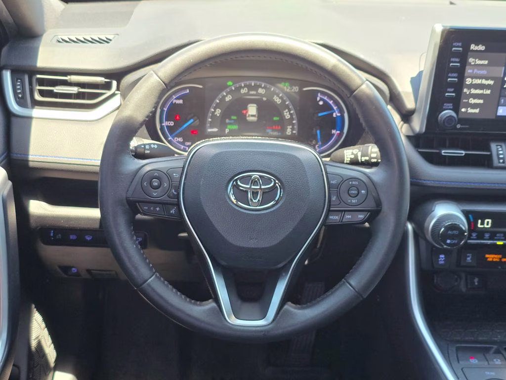 2021 Magnetic Gray Metallic/Midnight Black Metallic Toyota RAV4 Hybrid XSE AWD SUV