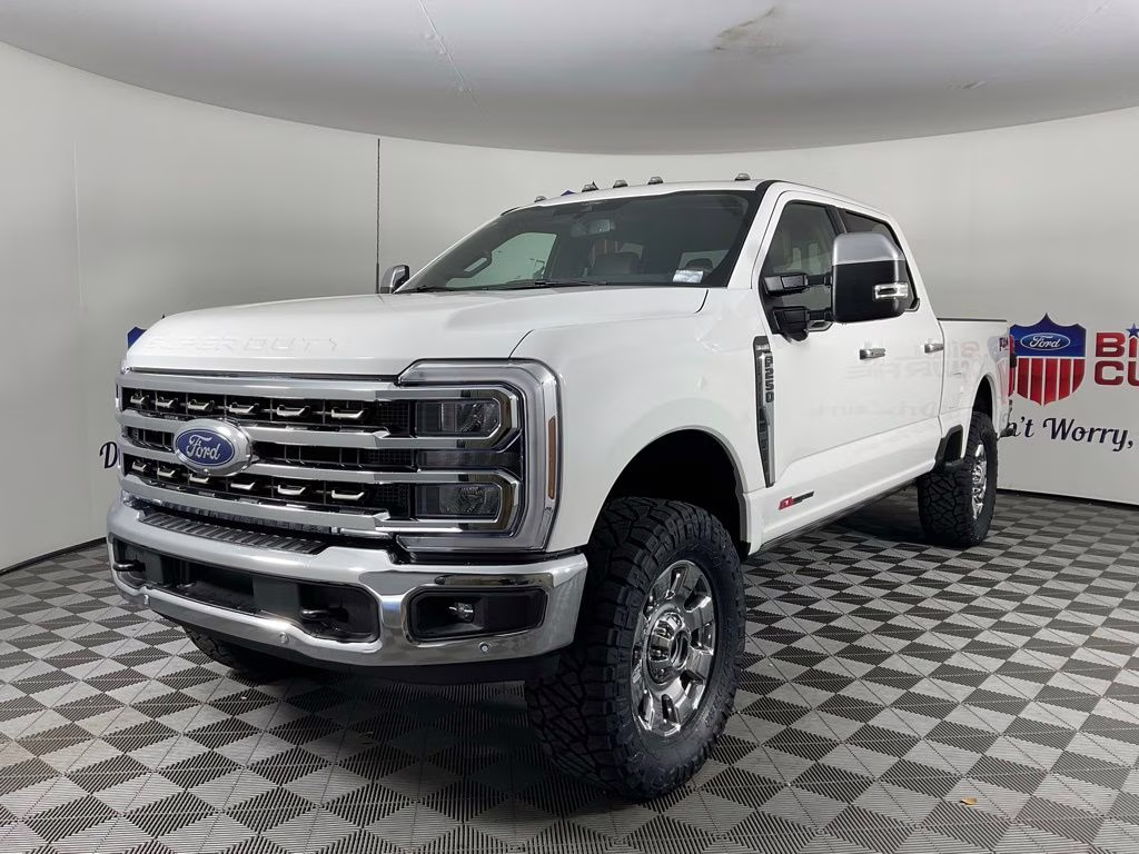 2026 White Metallic Ford Super Duty F-250 SRW King Ranch 4X4 Truck