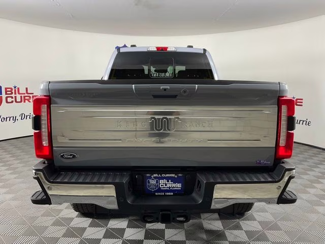 2025 Gray Metallic Ford Super Duty F-350 SRW King Ranch 4X4 Truck