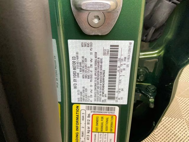 2025 Green Metallic Ford Bronco Sport Big Bend 4X4 SUV