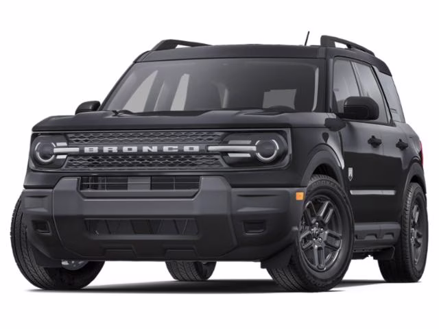 2025 Shadow Black Ford Bronco Sport Big Bend 4X4 SUV
