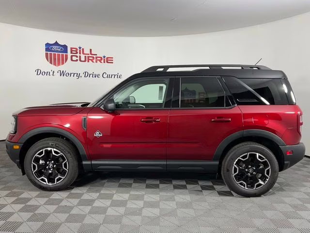 2025 Ruby Red Metallic Ford Bronco Sport Outer Banks 4X4 SUV