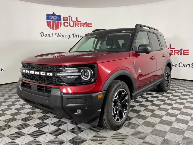 2025 Ruby Red Metallic Ford Bronco Sport Outer Banks 4X4 SUV