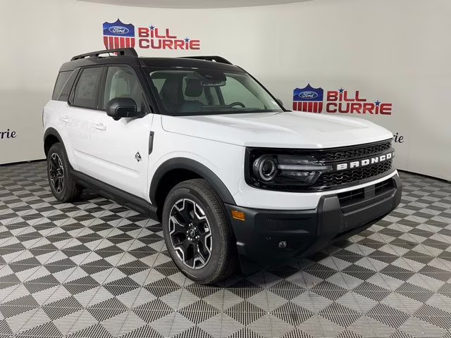 2025 Oxford White Ford Bronco Sport Outer Banks 4X4 SUV