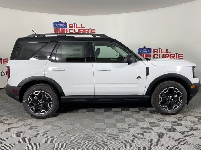 2025 Oxford White Ford Bronco Sport Outer Banks 4X4 SUV
