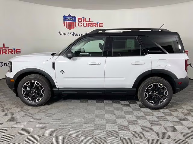 2025 Oxford White Ford Bronco Sport Outer Banks 4X4 SUV