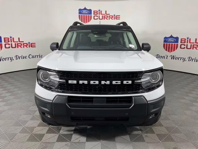 2025 Oxford White Ford Bronco Sport Outer Banks 4X4 SUV