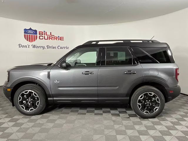 2025 Gray Metallic Ford Bronco Sport Outer Banks 4X4 SUV