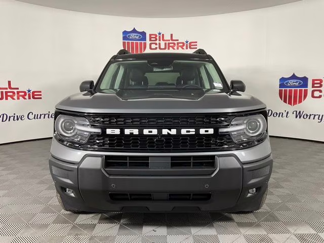 2025 Gray Metallic Ford Bronco Sport Outer Banks 4X4 SUV