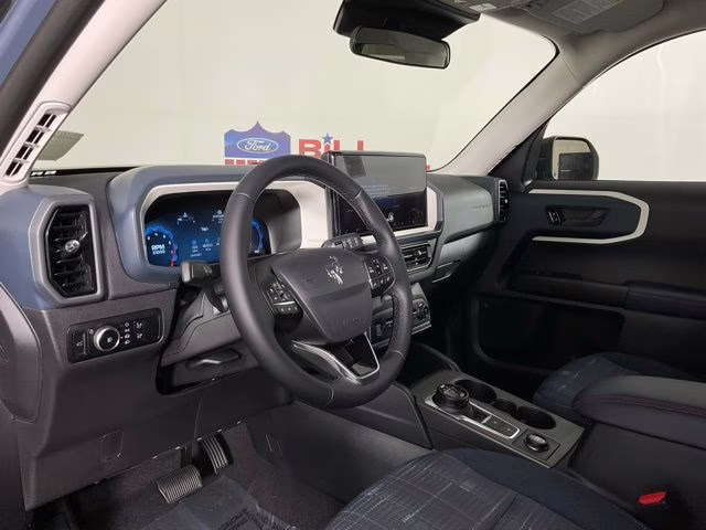 2025 Azure Gray Metallic Ford Bronco Sport Heritage 4X4 SUV