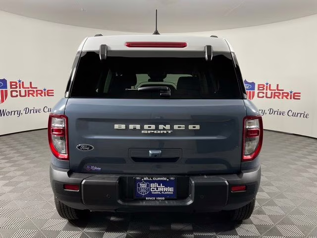 2025 Azure Gray Metallic Ford Bronco Sport Heritage 4X4 SUV