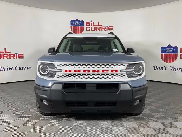 2025 Azure Gray Metallic Ford Bronco Sport Heritage 4X4 SUV
