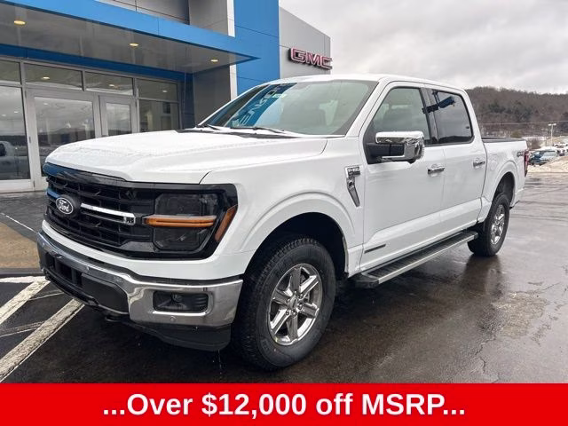 2025 Oxford White Ford F-150 XLT 4X4 Truck