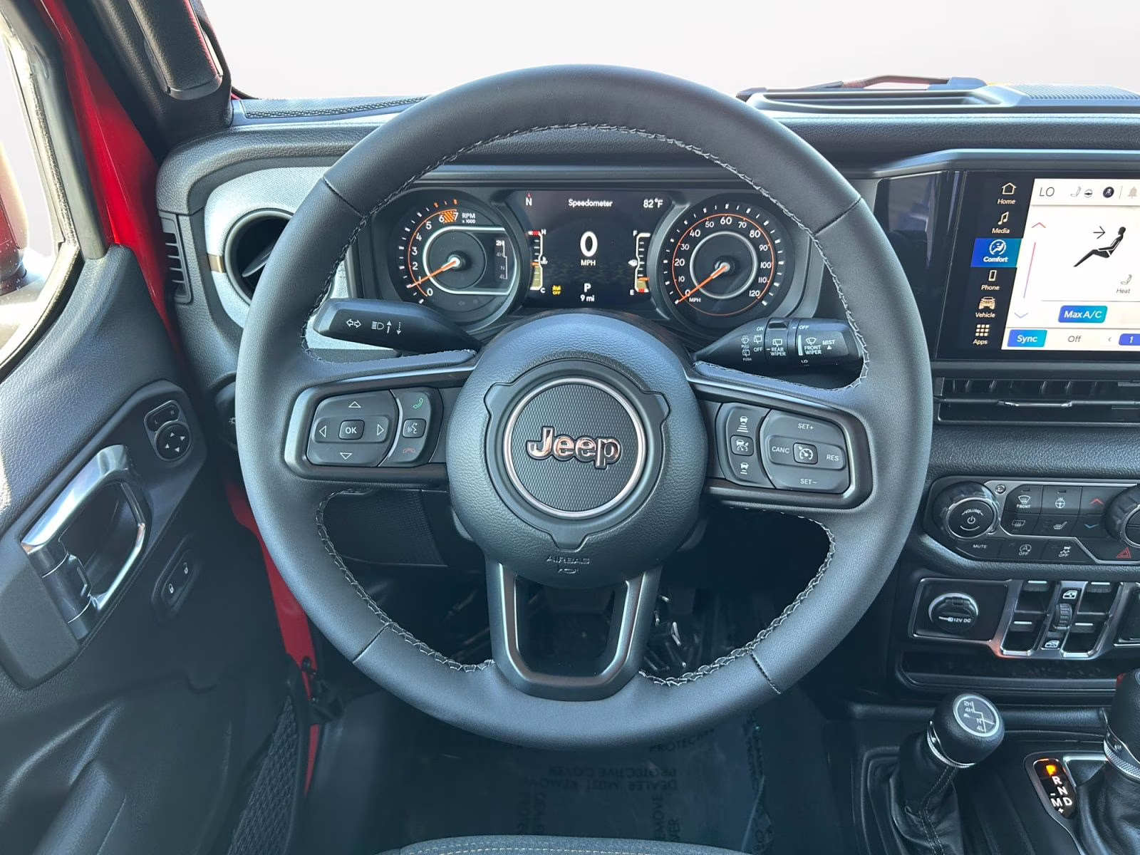 2025 Firecracker Red Clearcoat Jeep Wrangler Sport S 4X4 SUV