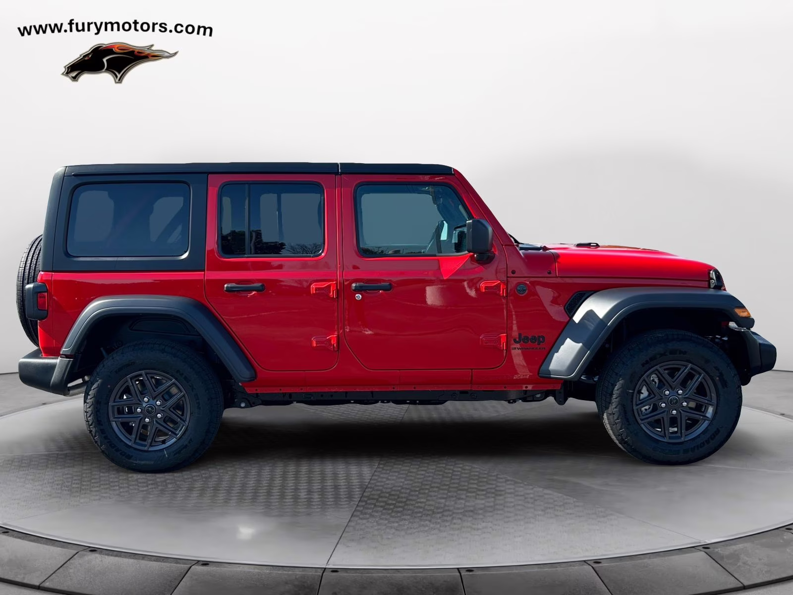 2025 Firecracker Red Clearcoat Jeep Wrangler Sport S 4X4 SUV